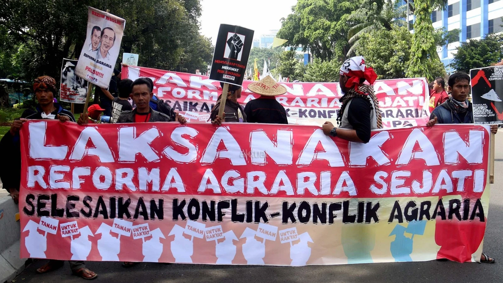 Bersatu Melawan Perampasan Tanah, Jalankan Reforma Agraria Untuk Keadilan dan Kesejahteraan Rakyat