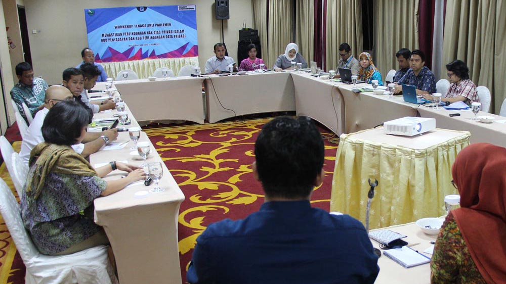 Diskusi Terfokus Mendorong Pengesahan Undang-Undang Perlindungan Data Pribadi dan Undang-Undang Penyadapan