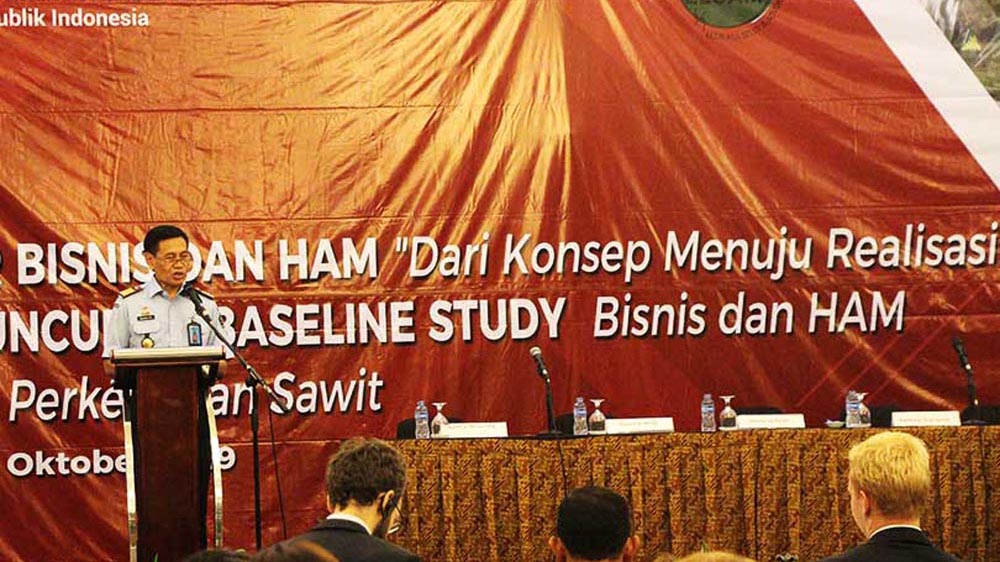 Ditjen HAM dan ELSAM Luncurkan Hasil Penelitian Bisnis dan HAM di Sektor Sawit