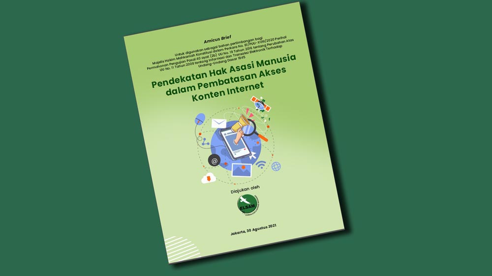 Amicus Curiae dalam Uji Materi Pasal 40 Ayat (2b) UU ITE