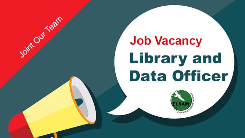 Job Vacancy: Library and Data Officer