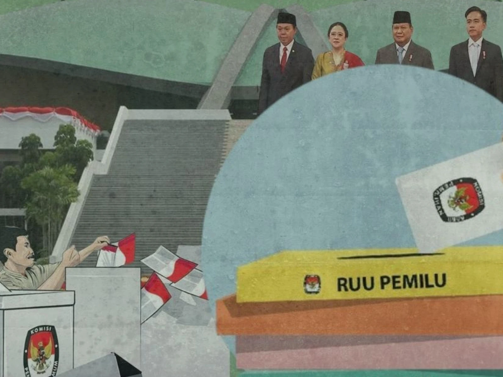 Revisi UU Pemilu Tak Kunjung Dibahas: Demokrasi Di Persimpangan Jalan