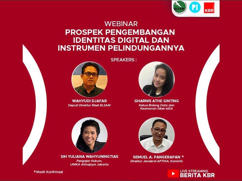 Pengembangan Identitas Digital harus Memprioritaskan Pelindungan Subjek Data