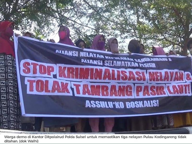 Pak Manre, Seorang Nelayan Yang Memperjuangkan Isu Lingkungan Tidak Tepat Diproses Pidana