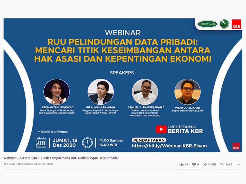 Mencari Titik Keseimbangan antara HAM dan Kepentingan Ekonomi dalam RUU PDP