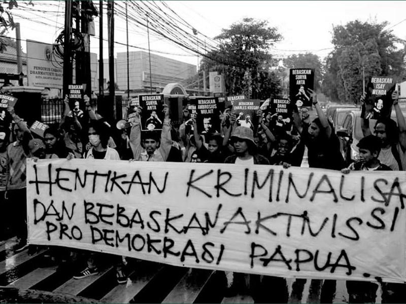 Bebaskan Tahanan Politik Papua & Hentikan Segala Bentuk Pelanggaran dan Kekerasan Terhadap Pembela HAM!